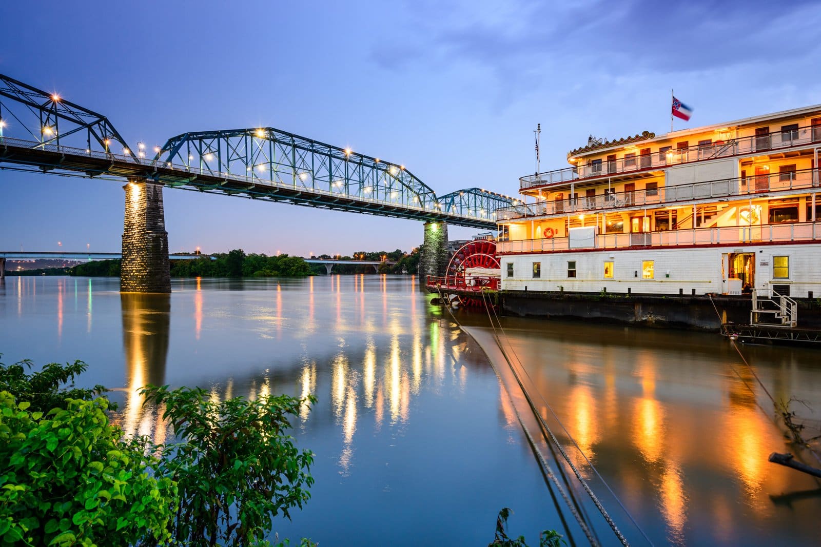 Chattanooga,,Tennessee,,Usa,Riverfront.